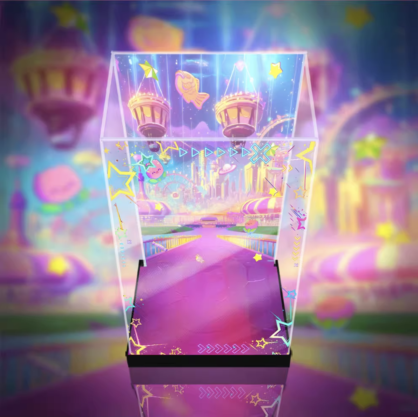 [AOWOBOX] Design COCO Hololive Mococo Abyssgard 茸茸 阿比斯加德 AXGRIT 專用主題展示盒