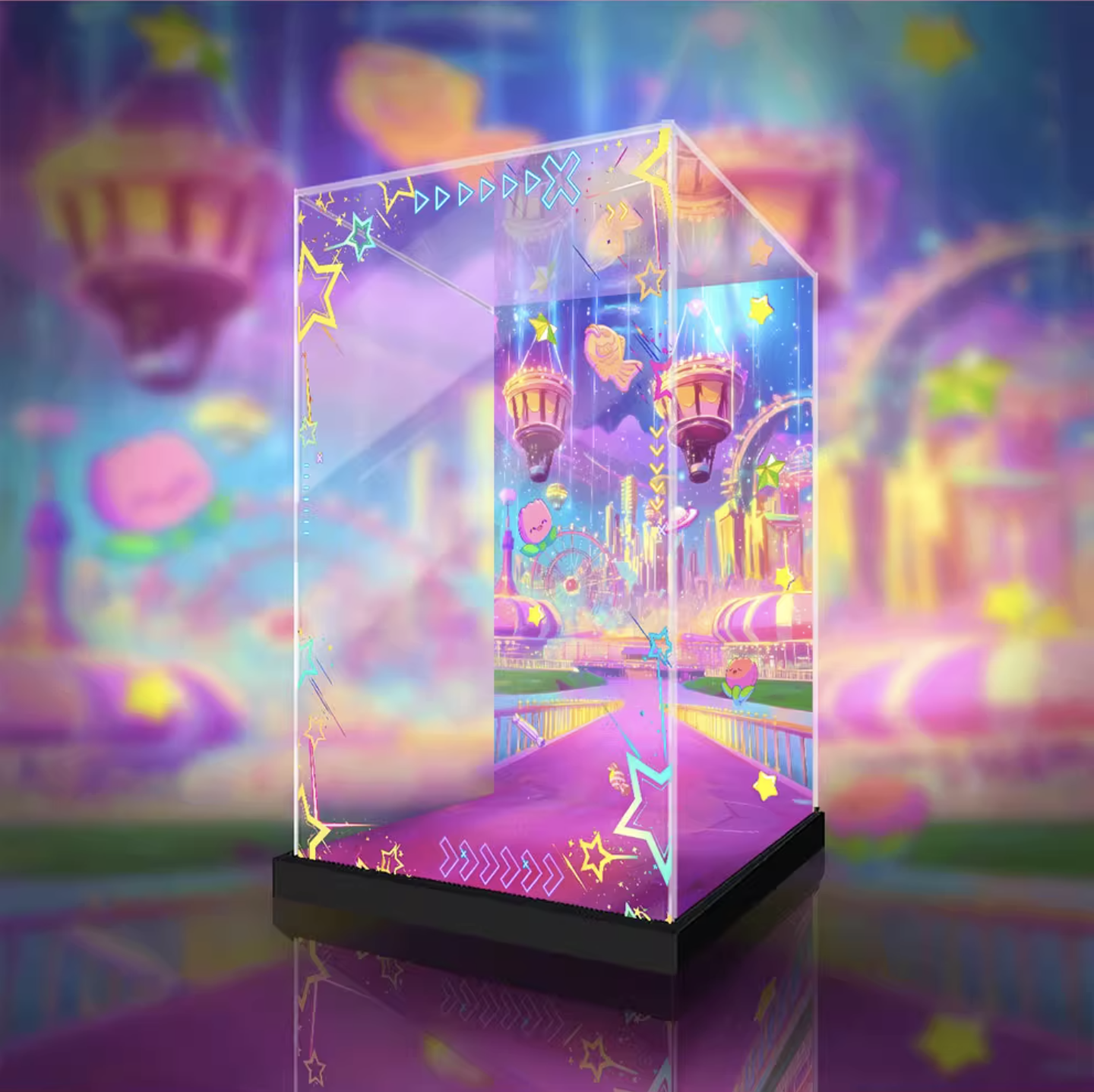 [AOWOBOX] Design COCO Hololive Mococo Abyssgard 茸茸 阿比斯加德 AXGRIT 專用主題展示盒