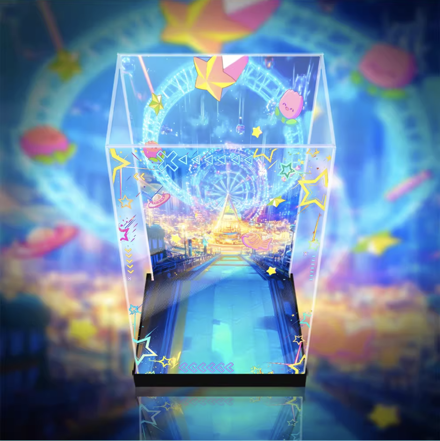 [AOWOBOX] Design COCO Hololive Fuwawa Abyssgard 軟軟 阿比斯加德 AXGRIT 專用主題展示盒