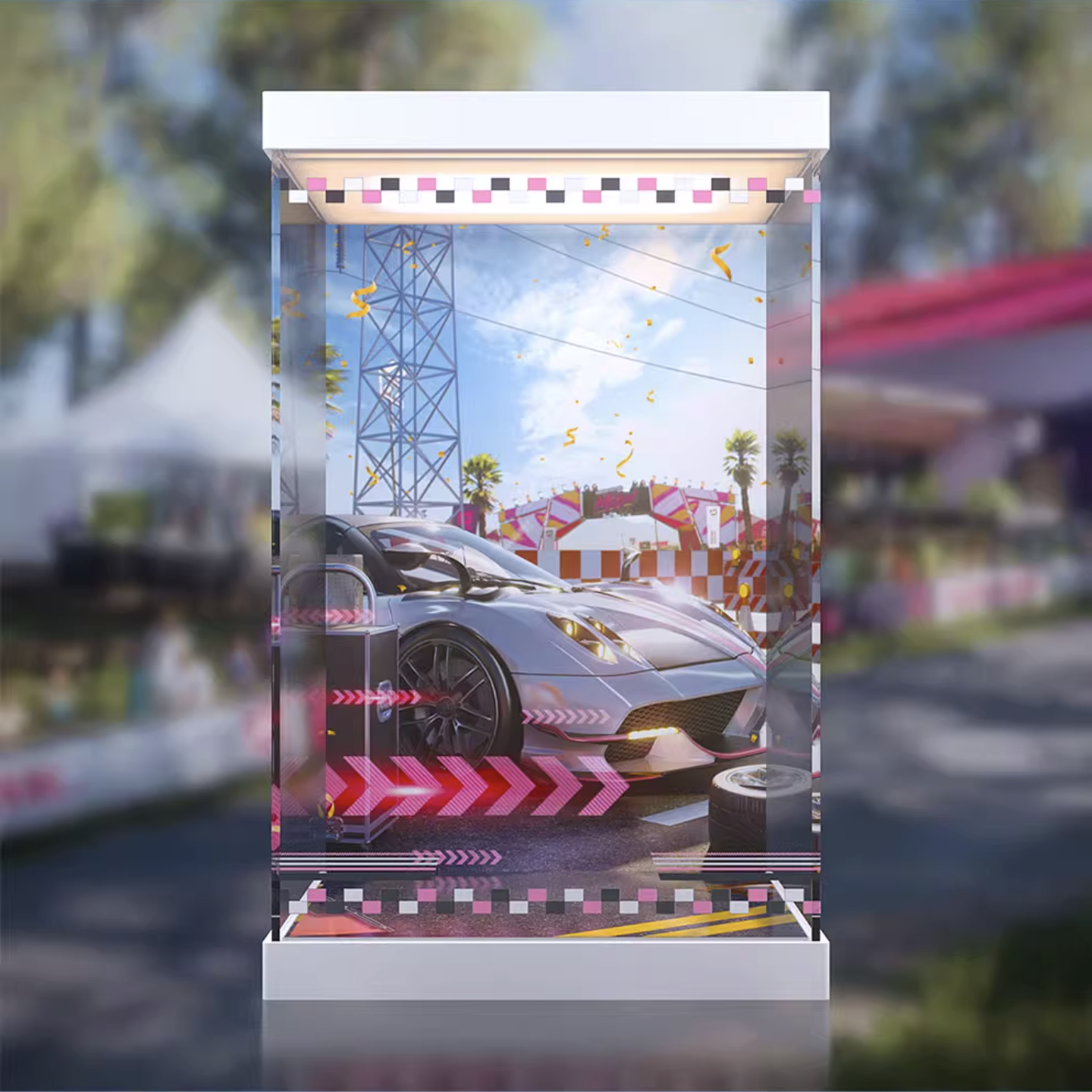 [AOWOBOX] Aniplex 戀上換裝娃娃 喜多川海夢 賽車女郎 專用主題展示盒