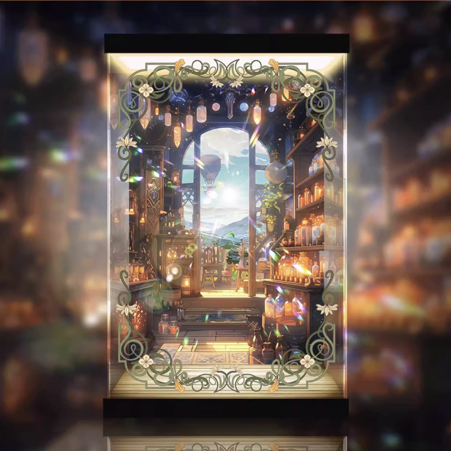 [AOWOBOX] Medicos 蕾斯萊莉婭娜的鍊金工房 忘卻鍊金術與極夜的解放者 萊莎 學園 專用主題展示盒