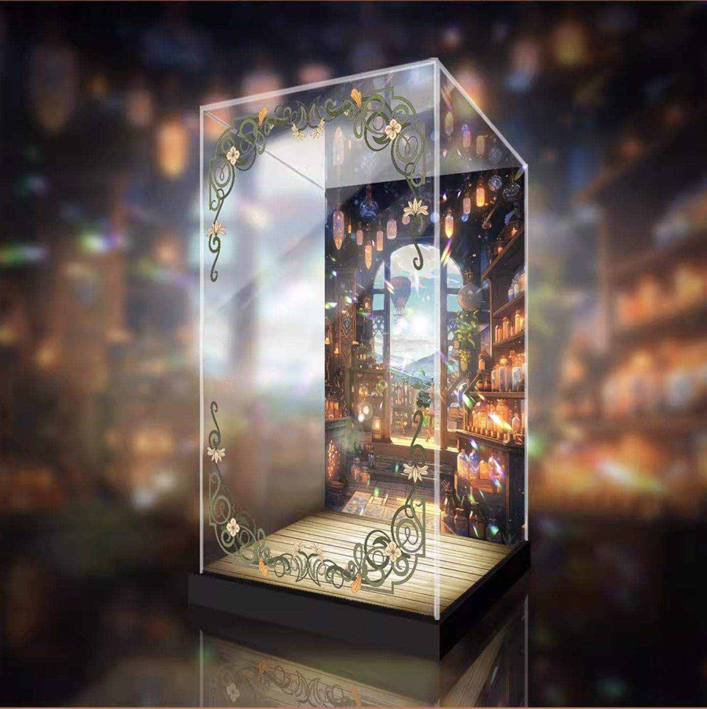 [AOWOBOX] Medicos 蕾斯萊莉婭娜的鍊金工房 忘卻鍊金術與極夜的解放者 萊莎 學園 專用主題展示盒