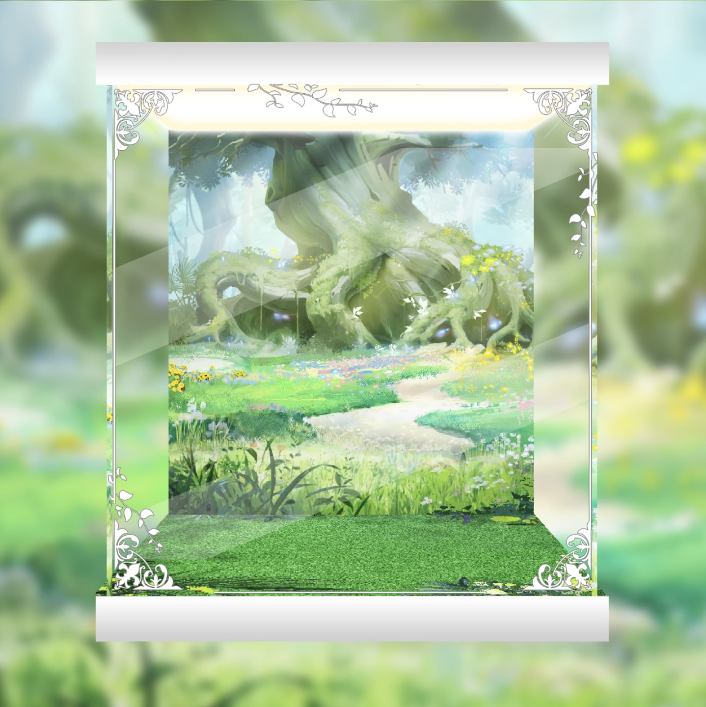 [AOWOBOX] 好微笑 超異域公主連結 Re Dive 鏡華 冰川鏡華 與你重逢 專用主題展示盒