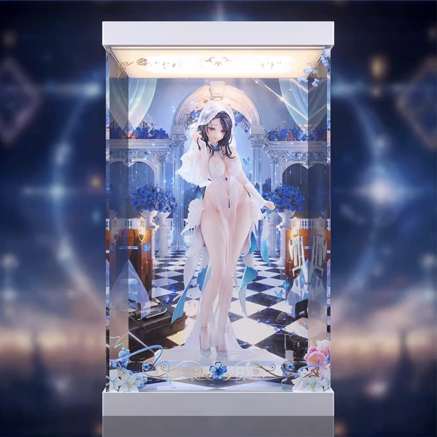 [AOWOBOX] Hobby Sakura 勝利女神 妮姬 伊莎貝爾 蜜月派對 專用主題展示盒