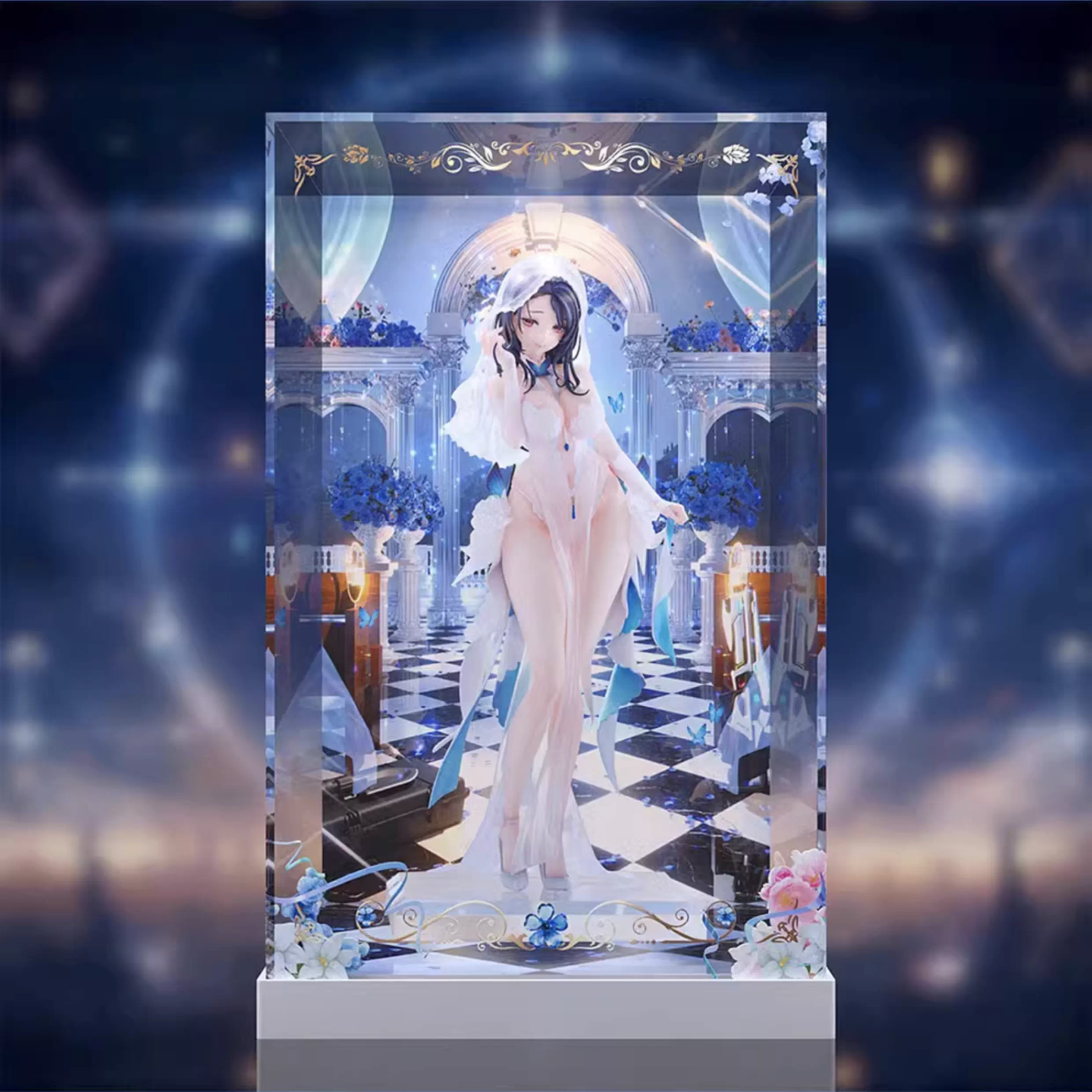 [AOWOBOX] Hobby Sakura 勝利女神 妮姬 伊莎貝爾 蜜月派對 專用主題展示盒