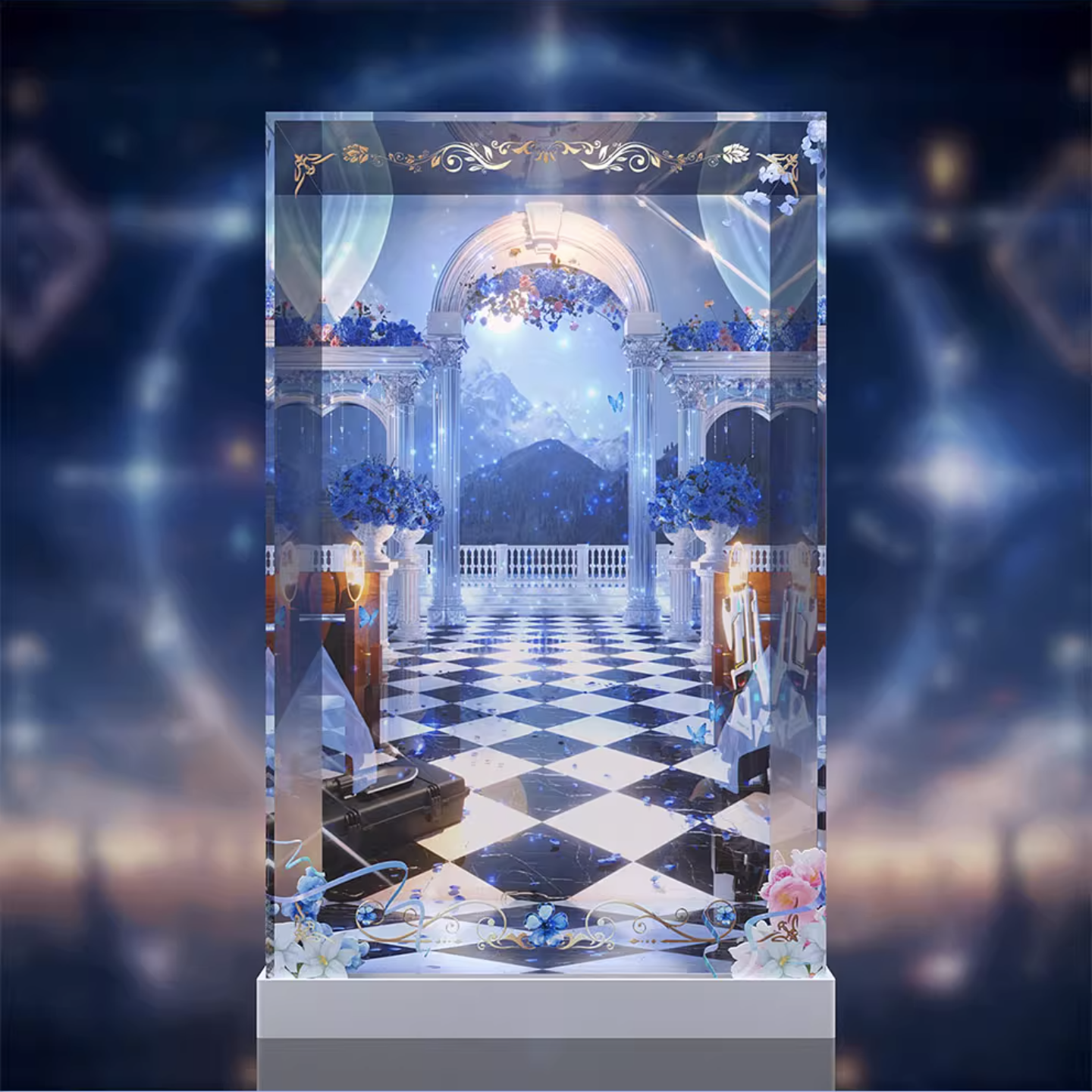 [AOWOBOX] Hobby Sakura 勝利女神 妮姬 伊莎貝爾 蜜月派對 專用主題展示盒