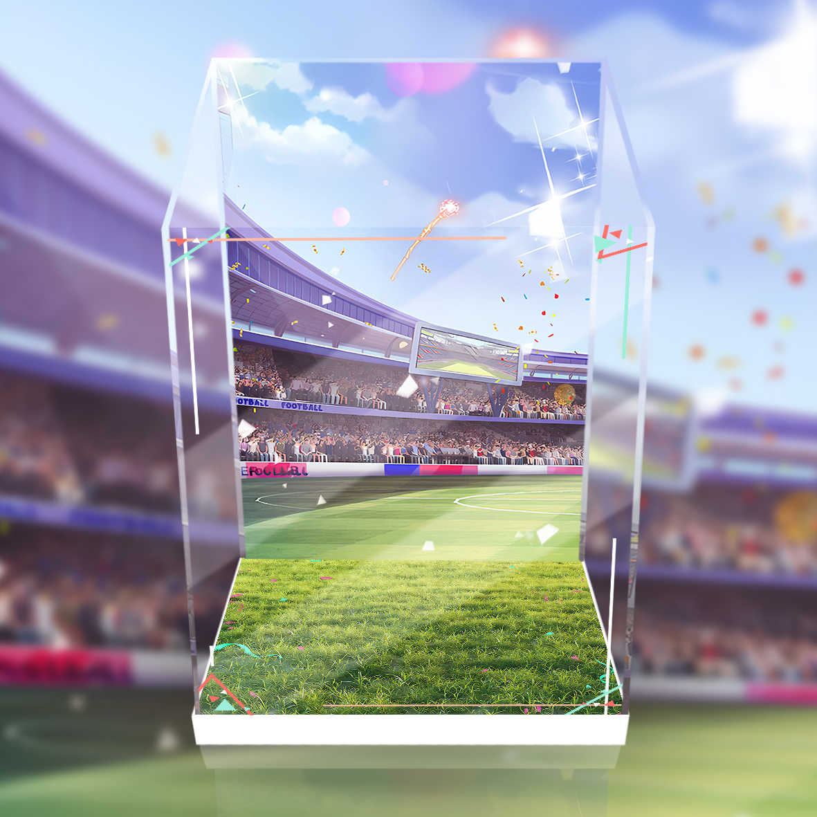 [AOWOBOX] Bfull FOTS JAPAN 露楚啦啦隊少女專用 主題展示盒