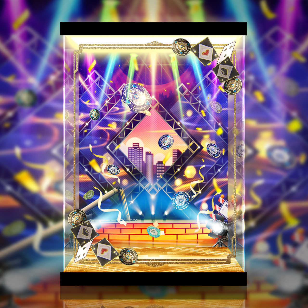 [AOWOBOX] GSC 粘土人 崩壞：星穹鐵道 砂金 Q版專用 主題展示盒