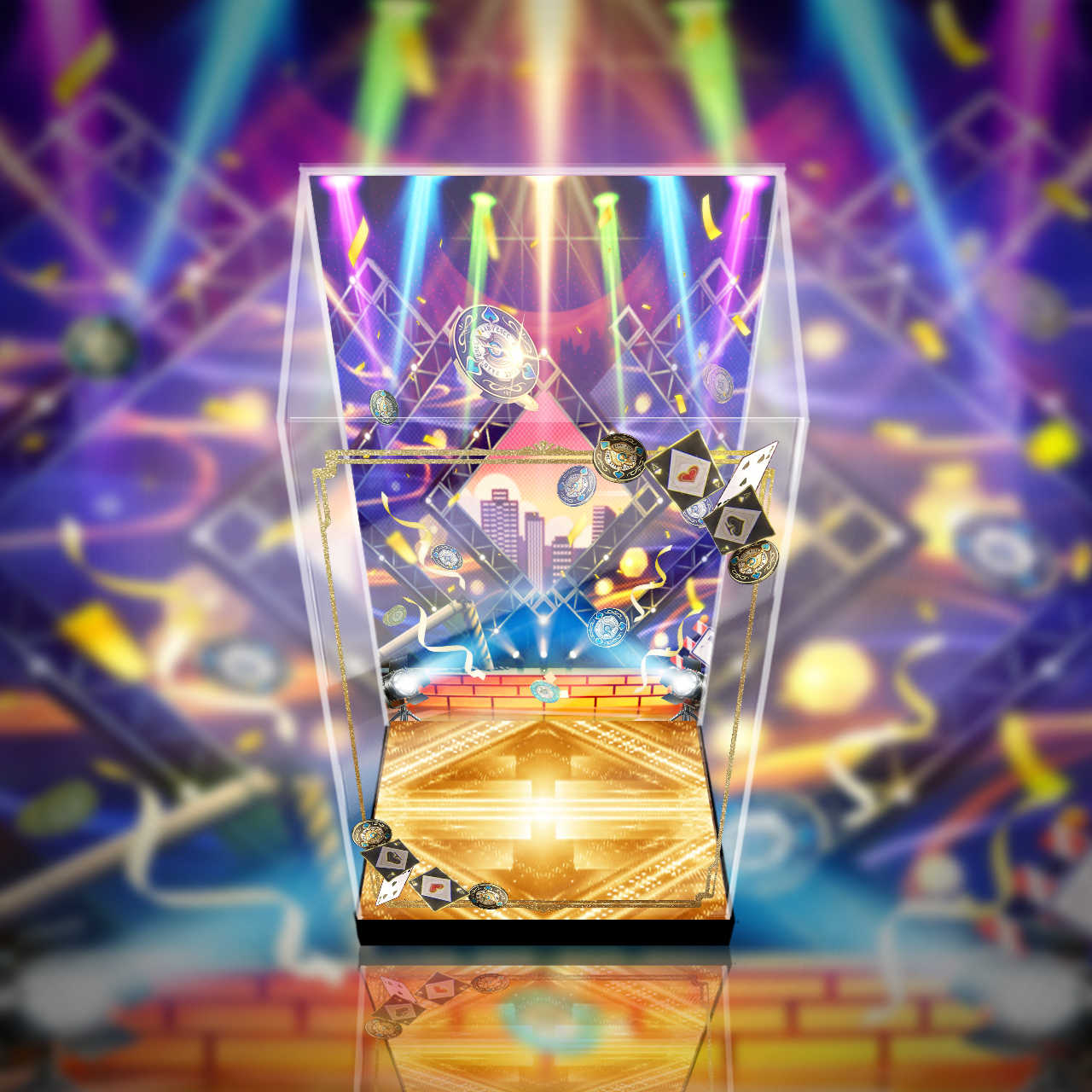 [AOWOBOX] GSC 粘土人 崩壞：星穹鐵道 砂金 Q版專用 主題展示盒