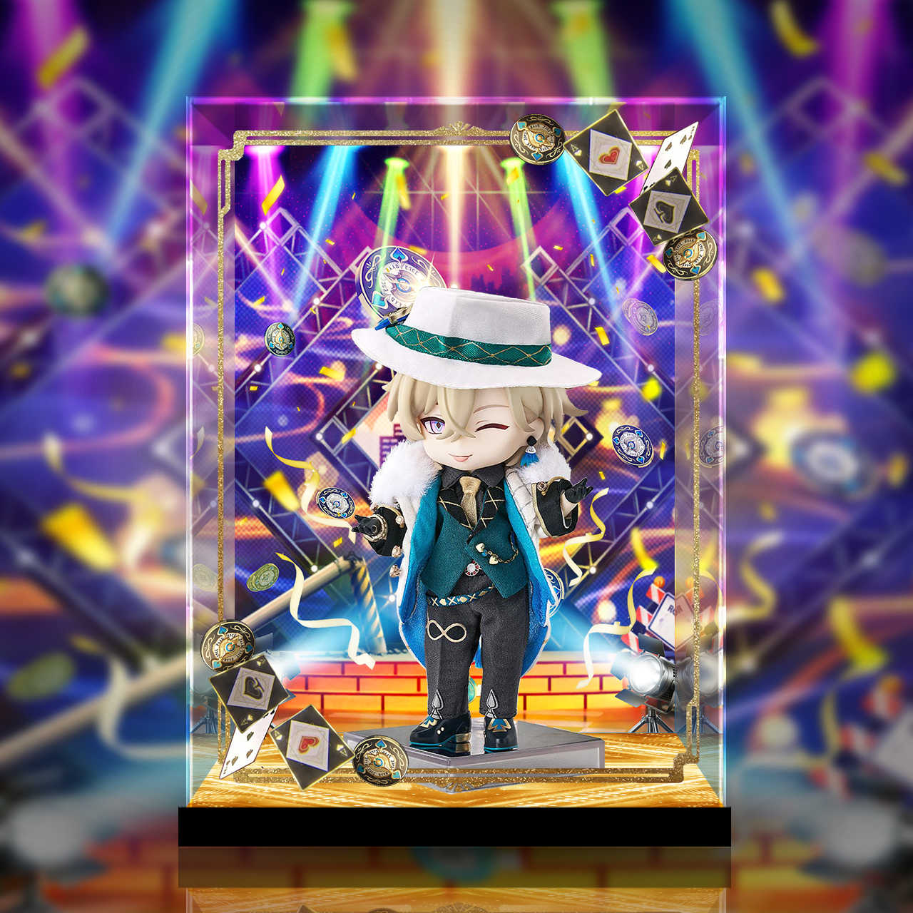 [AOWOBOX] GSC 粘土人 崩壞：星穹鐵道 砂金 Q版專用 主題展示盒