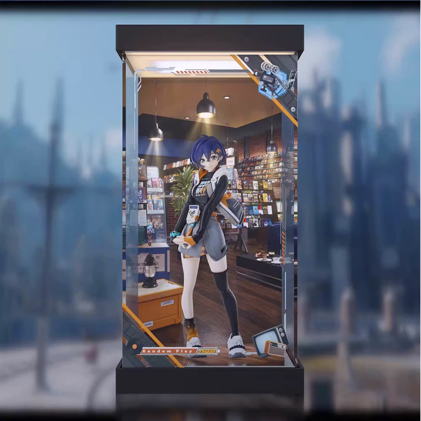 [AOWOBOX] 好微笑 Pop Up Parade SP 絕區零 鈴 哲 專用主題展示盒