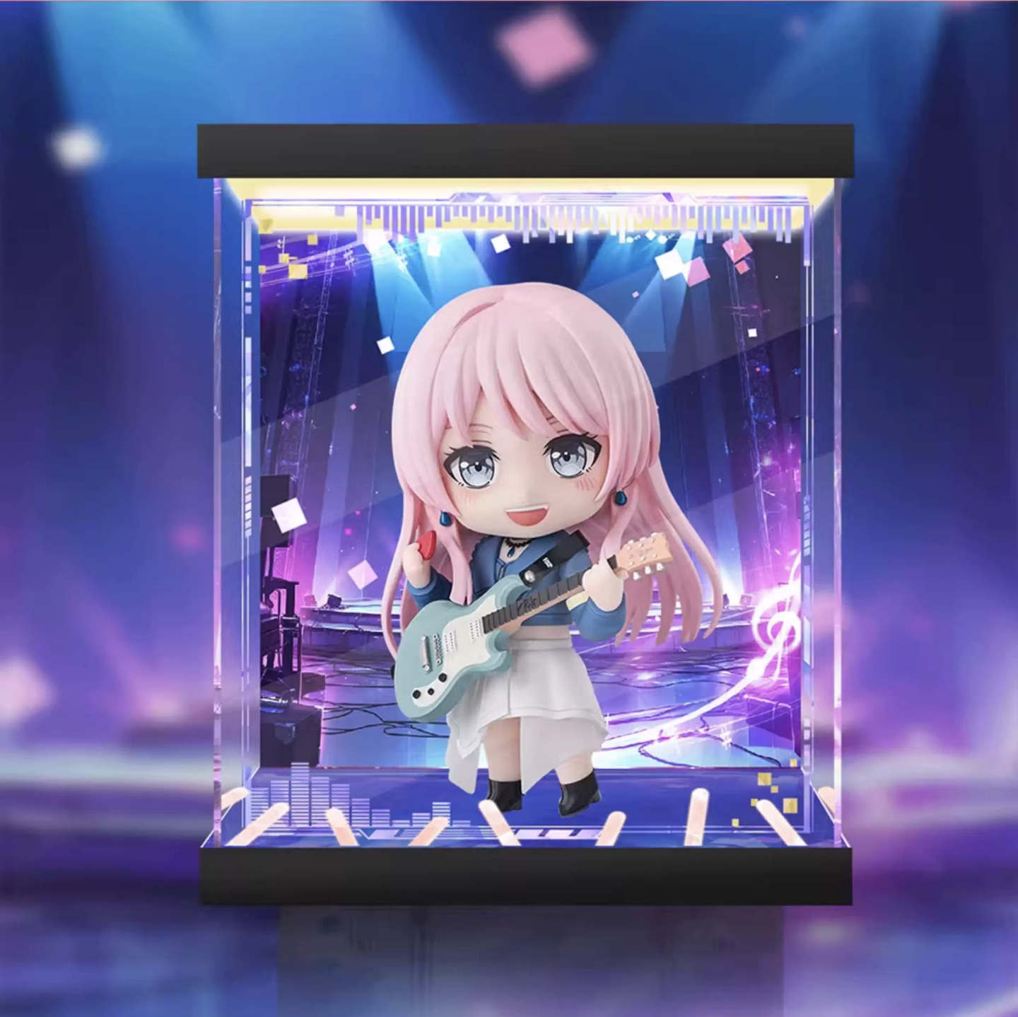 [AOWOBOX] 好微笑 黏土人 BanG Dream 夢想協奏曲 2707 千早愛音 專用主題展示盒