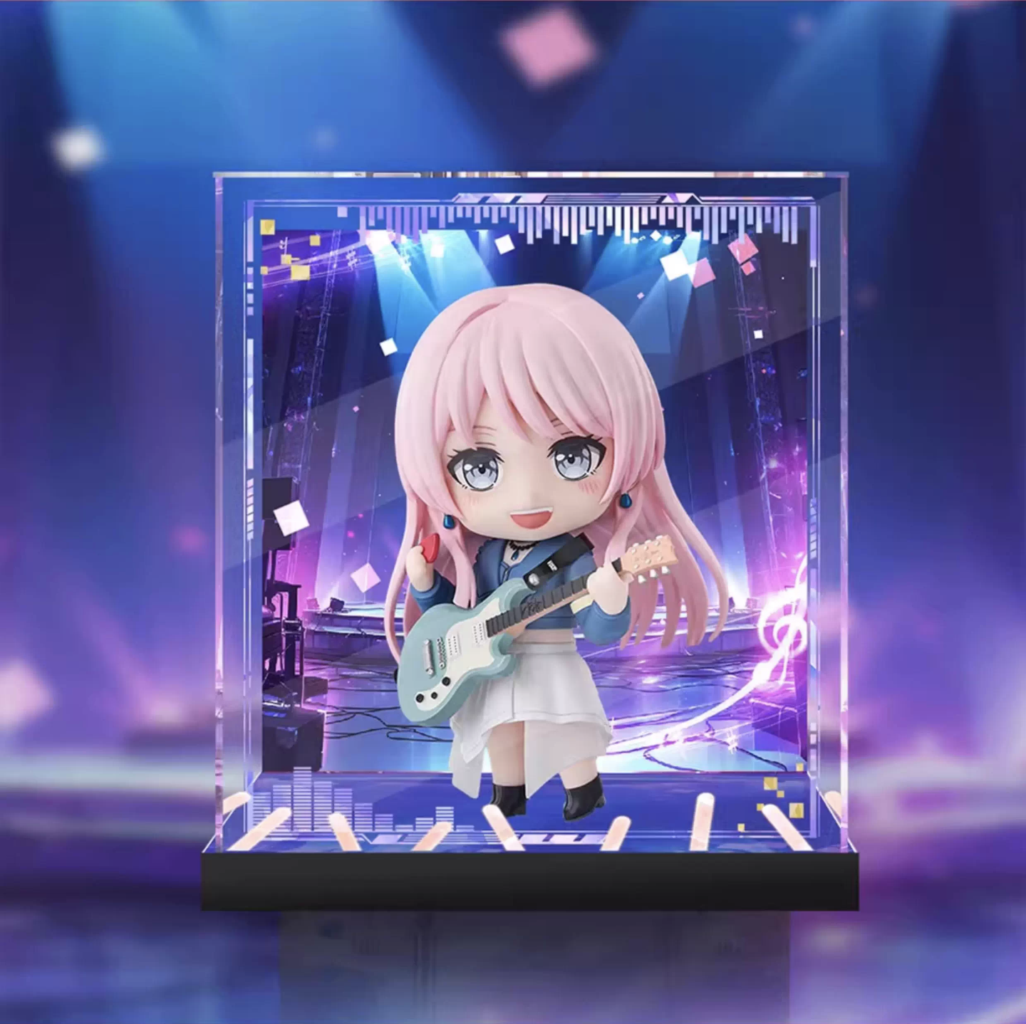 [AOWOBOX] 好微笑 黏土人 BanG Dream 夢想協奏曲 2707 千早愛音 專用主題展示盒