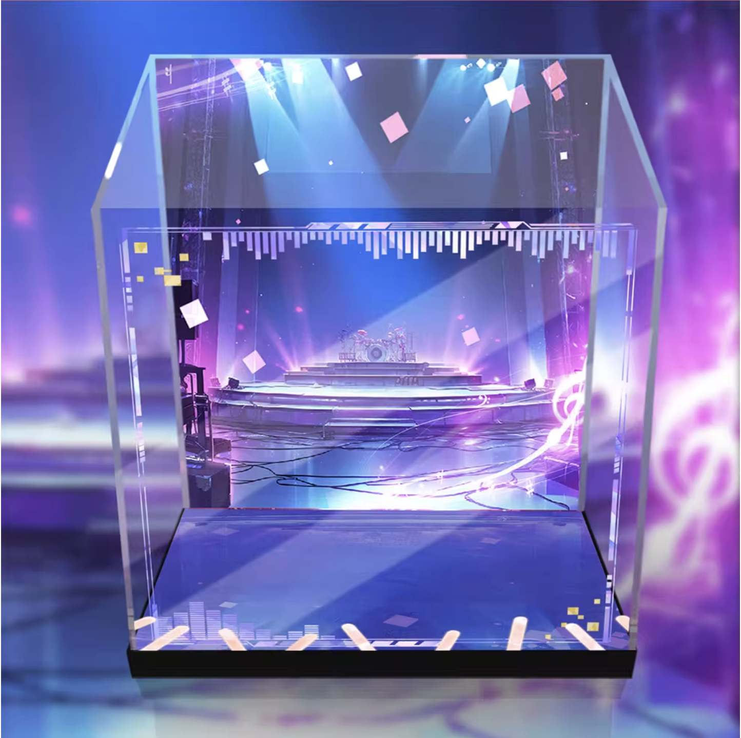 [AOWOBOX] 好微笑 黏土人 BanG Dream 夢想協奏曲 2707 千早愛音 專用主題展示盒