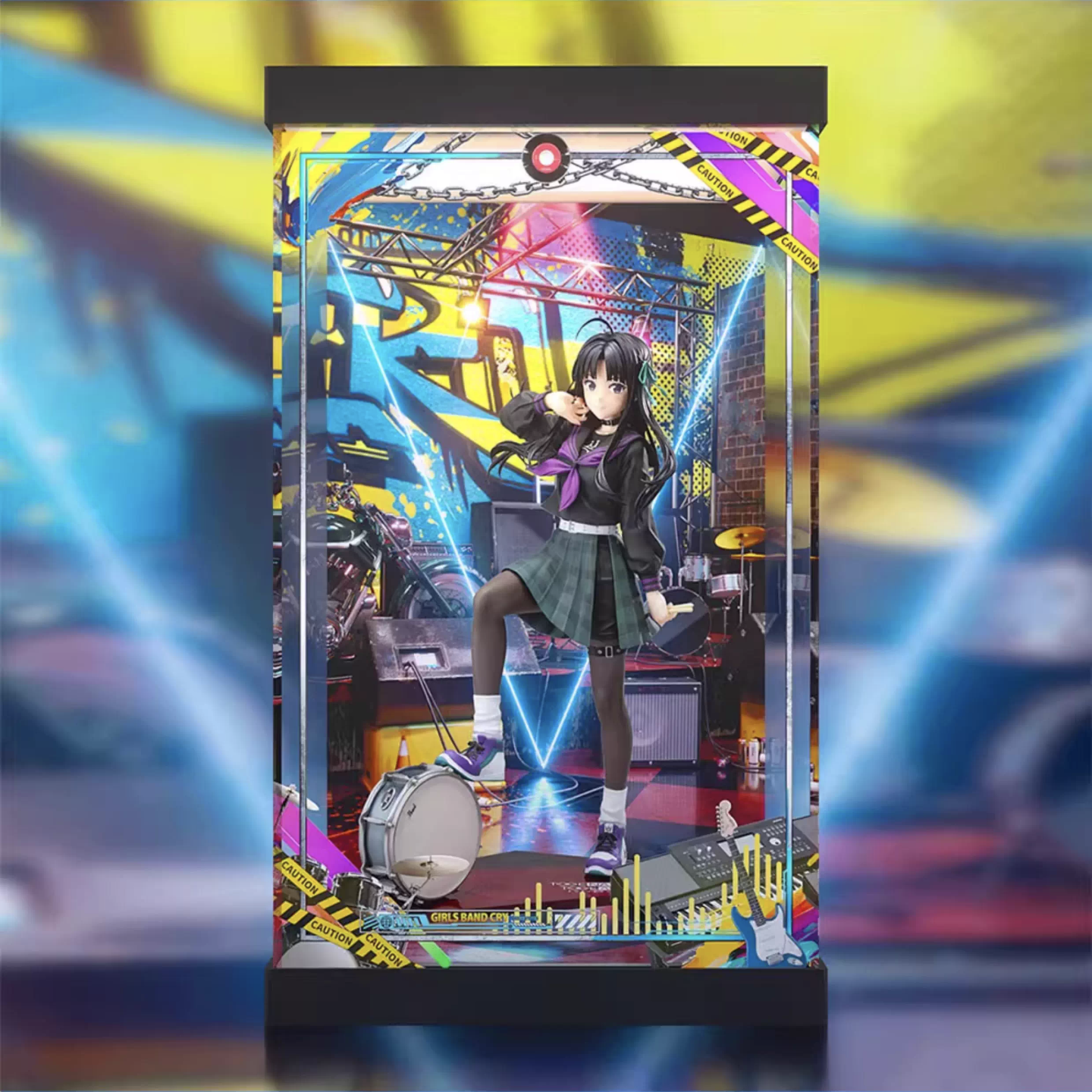 [AOWOBOX] Kotobukiya 壽屋 GIRLS BAND CRY 井芹仁菜 海老塚智 河原木桃香 安和昴 魯帕 通用 單入 專用主題展示盒