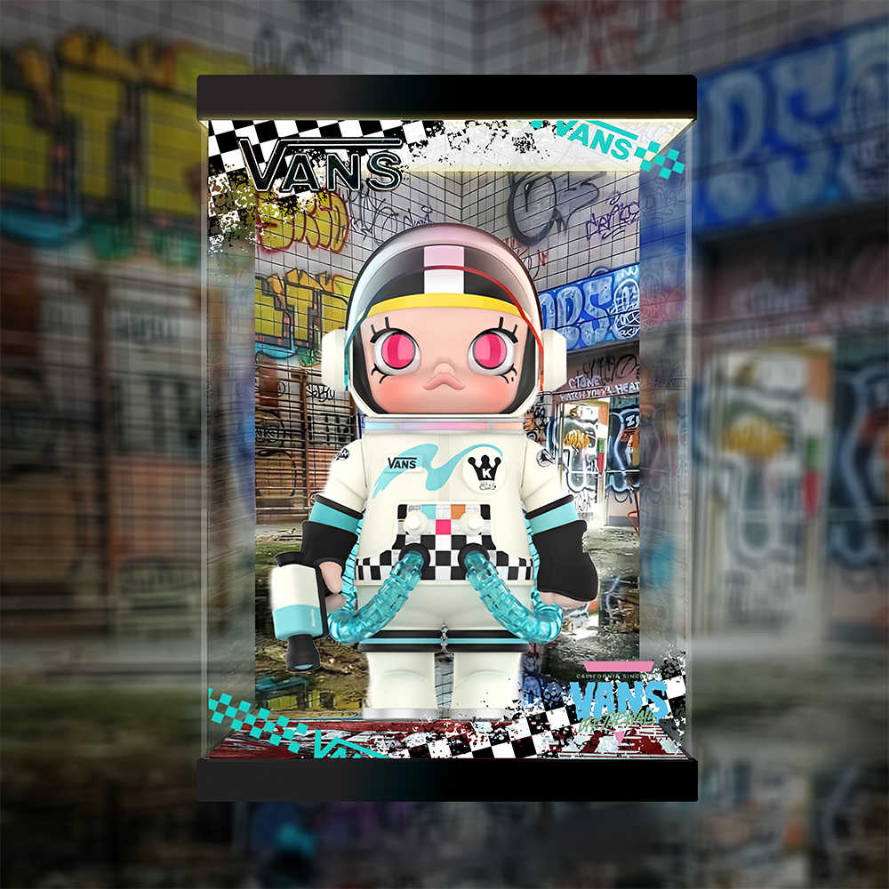 [AOWOBOX]  泡泡瑪特 MEGA Space Molly 400% VANS 展示盒