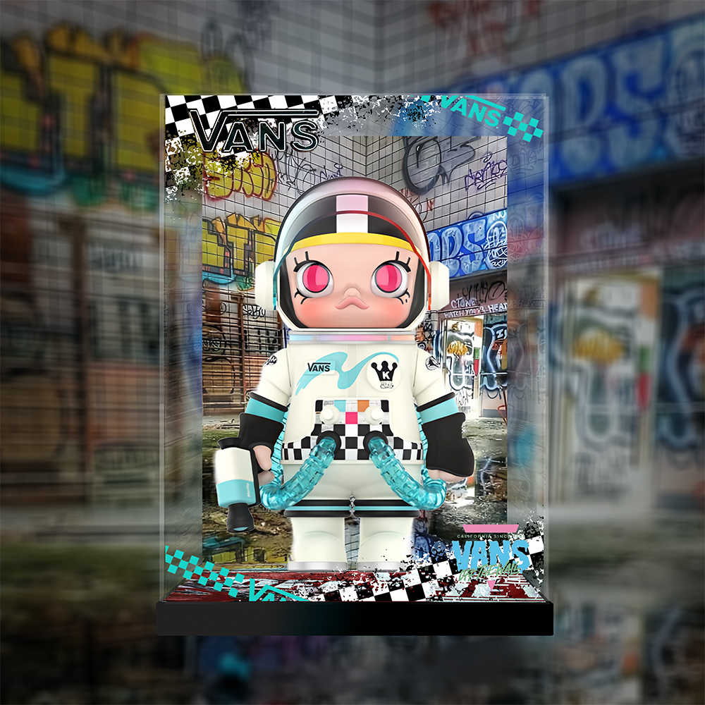[AOWOBOX]  泡泡瑪特 MEGA Space Molly 400% VANS 展示盒