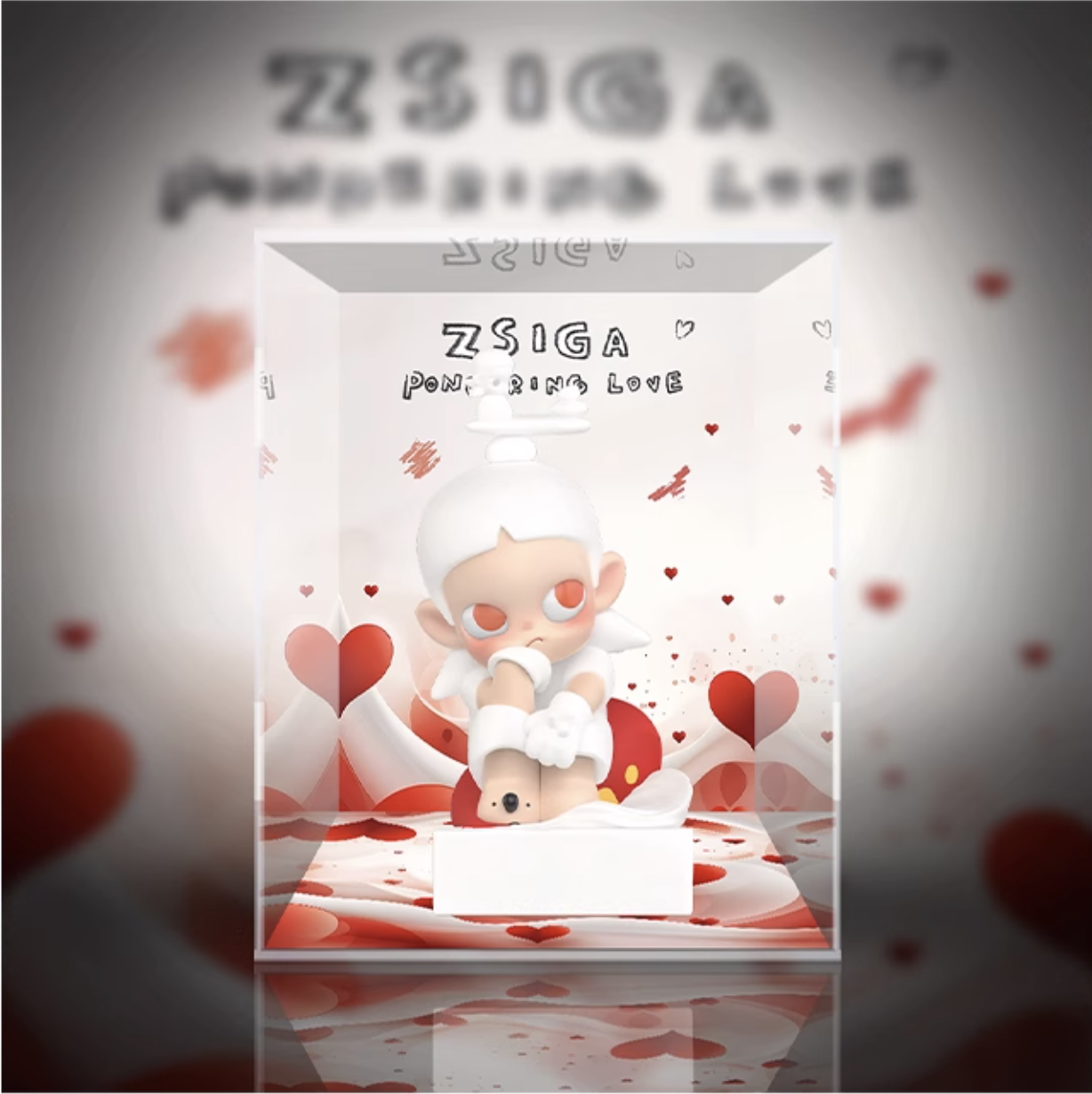[AOWOBOX]  泡泡瑪特 Zsiga 思考愛 展示盒