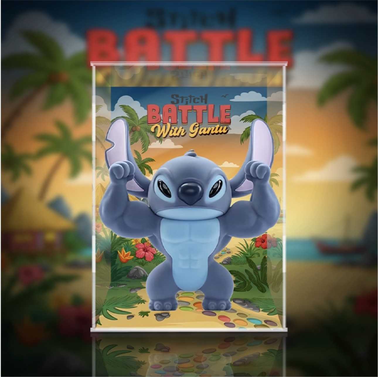 [AOWOBOX]  52TOYS 史迪仔 怪可愛系列 決戰鋼圖 展示盒