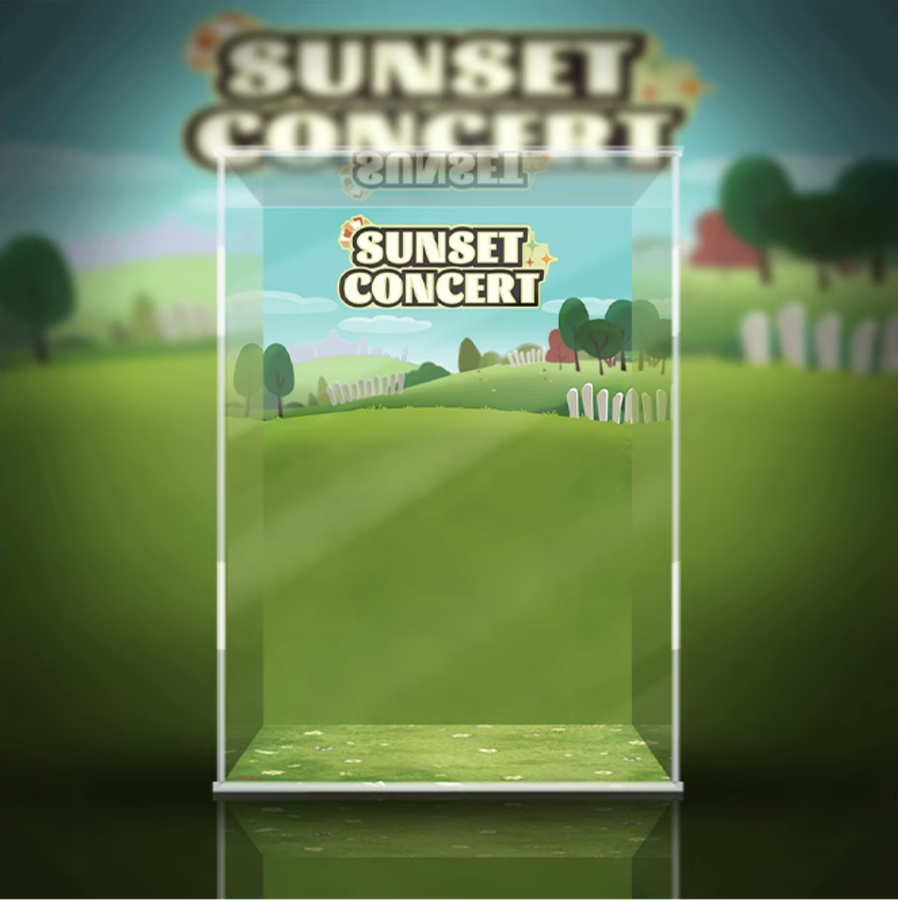 [AOWOBOX]  泡泡瑪特 CRYBABY 落日歌會 毛絨公仔 展示盒