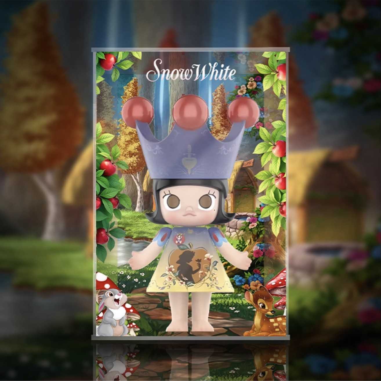 [AOWOBOX]  泡泡瑪特 MEGA Royal Molly 400% 白雪公主 展示盒