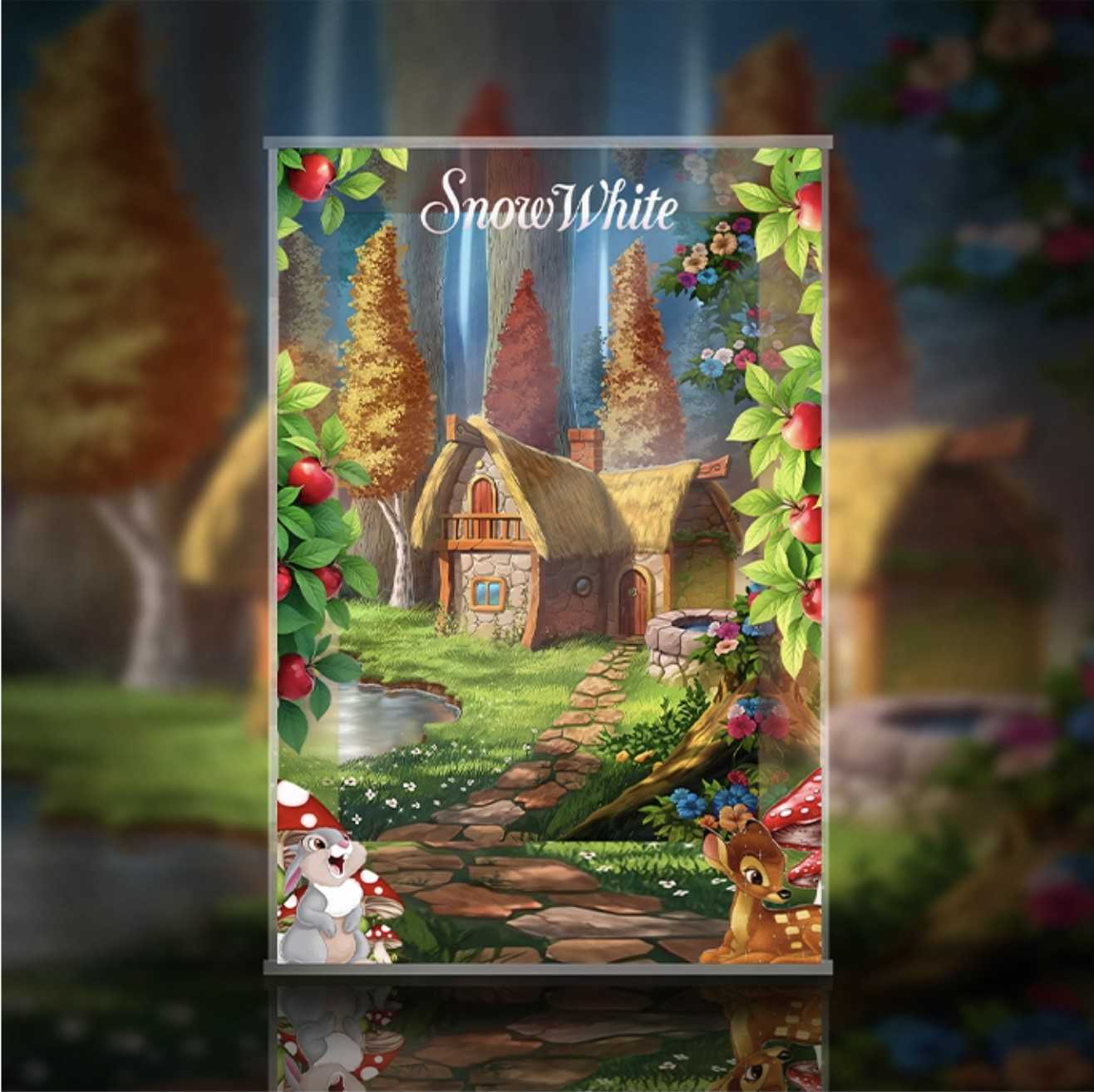 [AOWOBOX]  泡泡瑪特 MEGA Royal Molly 400% 白雪公主 展示盒