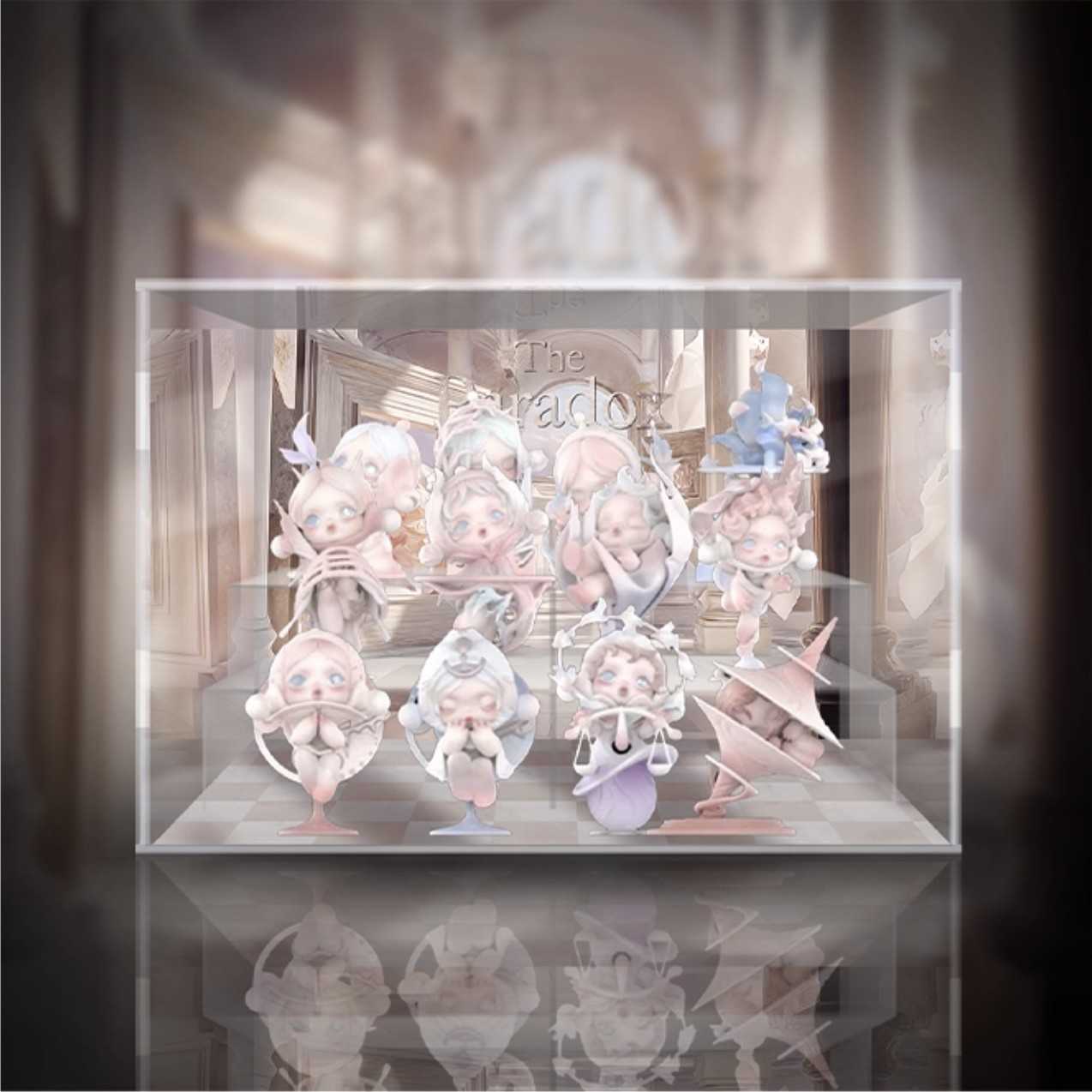 [AOWOBOX]  泡泡瑪特 Skullpanda 進退之門 系列 盲盒展示盒