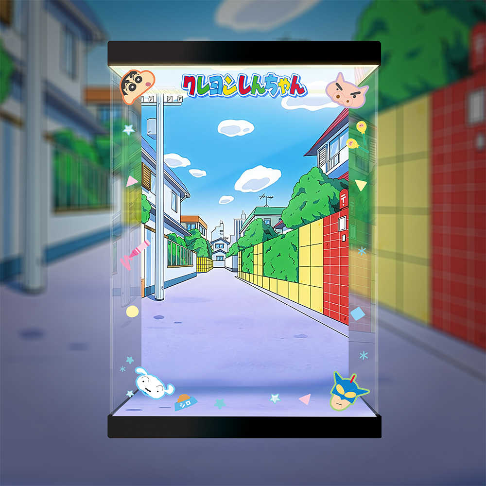 [AOWOBOX]  泡泡瑪特 MEGA Space Molly 400% 蠟筆小新 動感超人 展示盒