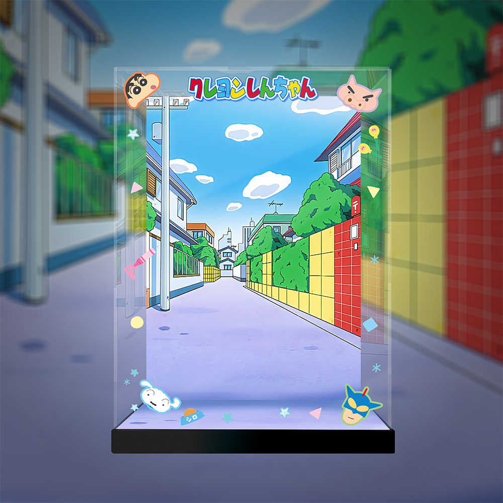 [AOWOBOX]  泡泡瑪特 MEGA Space Molly 400% 蠟筆小新 動感超人 展示盒