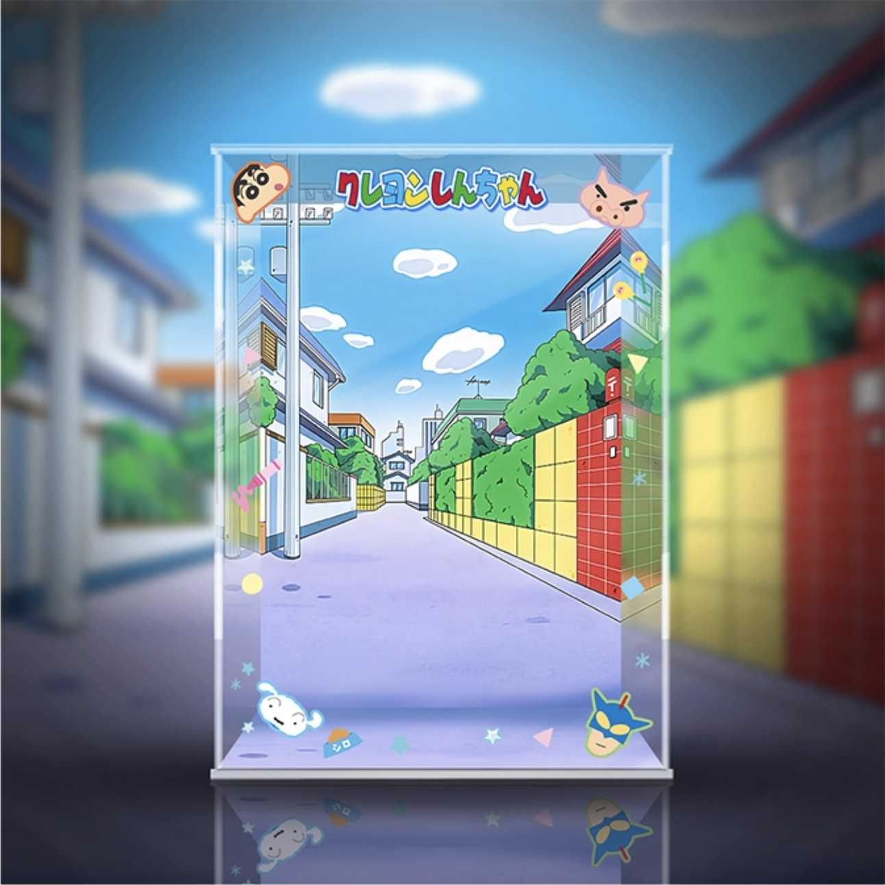 [AOWOBOX]  泡泡瑪特 MEGA Space Molly 400% 蠟筆小新 動感超人 展示盒