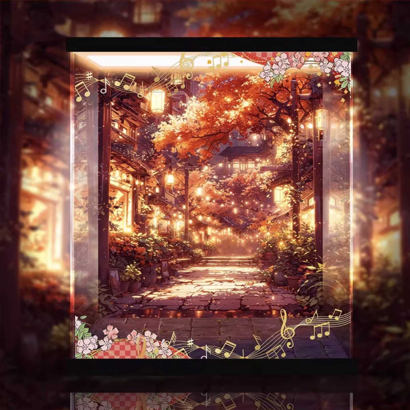 [AOWOBOX]  FuRyu 吉德 x FNEX 碧藍航線 三笠 青花小町 日本人形 展示盒