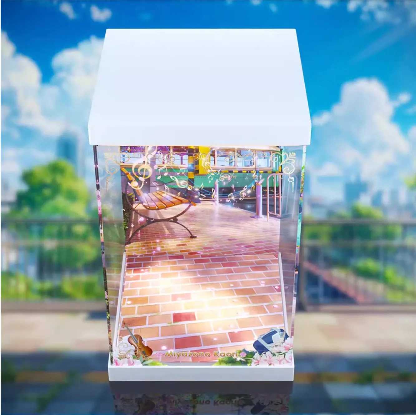 [AOWOBOX] Good Smile 四月是你的謊言 宮園薰 公仔主題展示盒