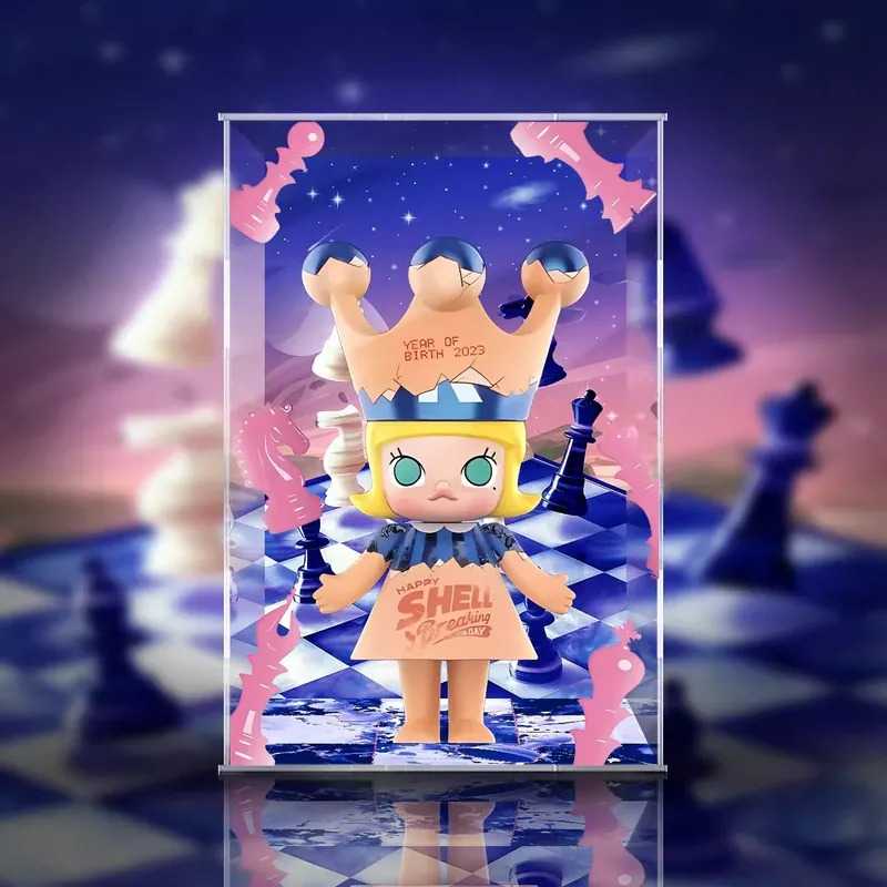 【AOWOBOX】Pop Mart 泡泡瑪特 MEGA ROYAL MOLLY 400% 誕生公主 特別版 公仔專屬展示盒