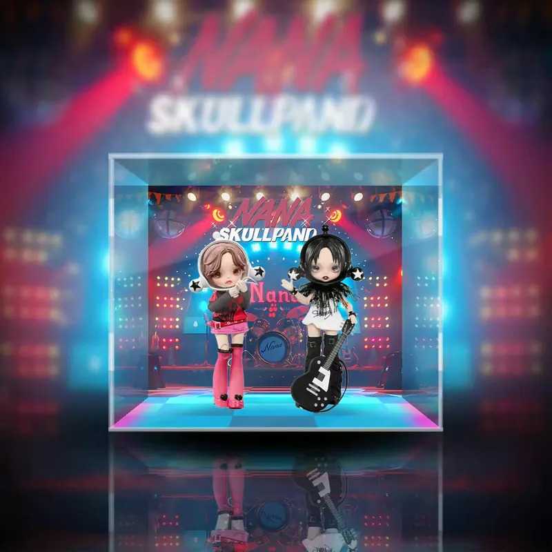 【AOWOBOX】Pop Mart 泡泡瑪特 SKULLPANDA × Nana 可動人偶 專屬展示盒