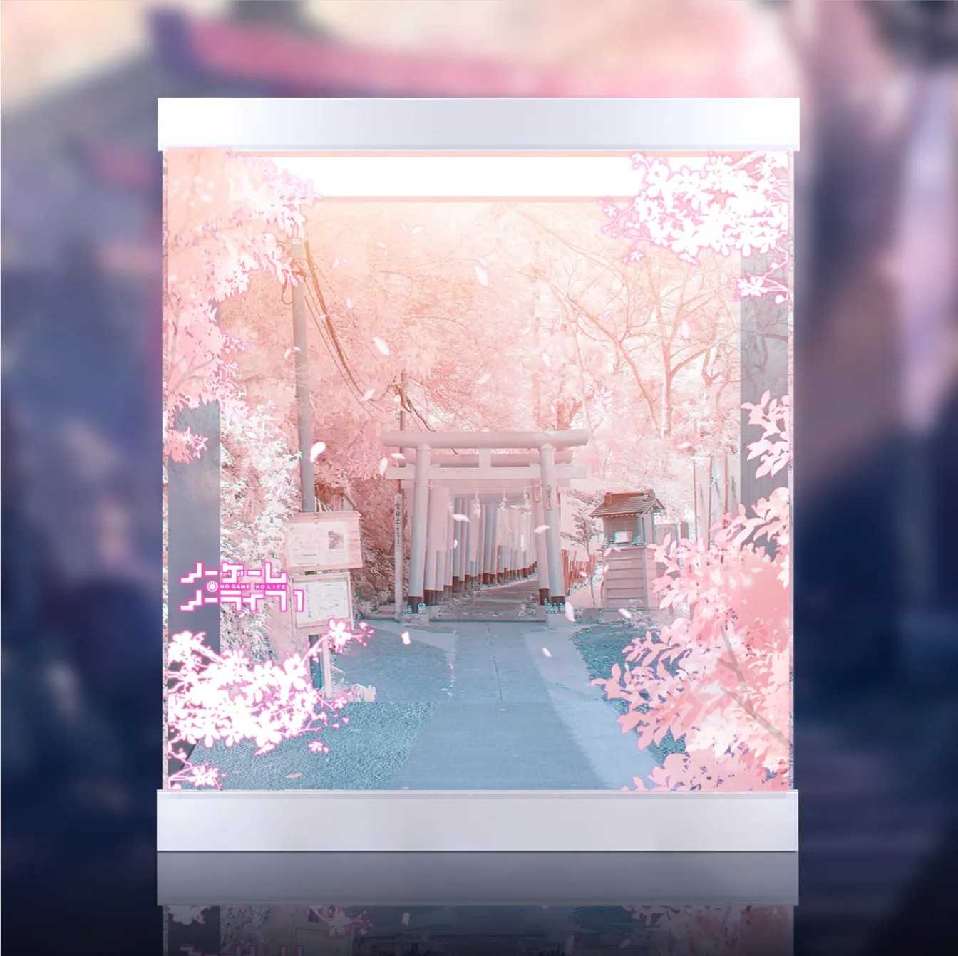 [AOWOBOX] FuRyu FNEX No Game No Life 遊戲人生 白 白無垢 公仔主題展示盒