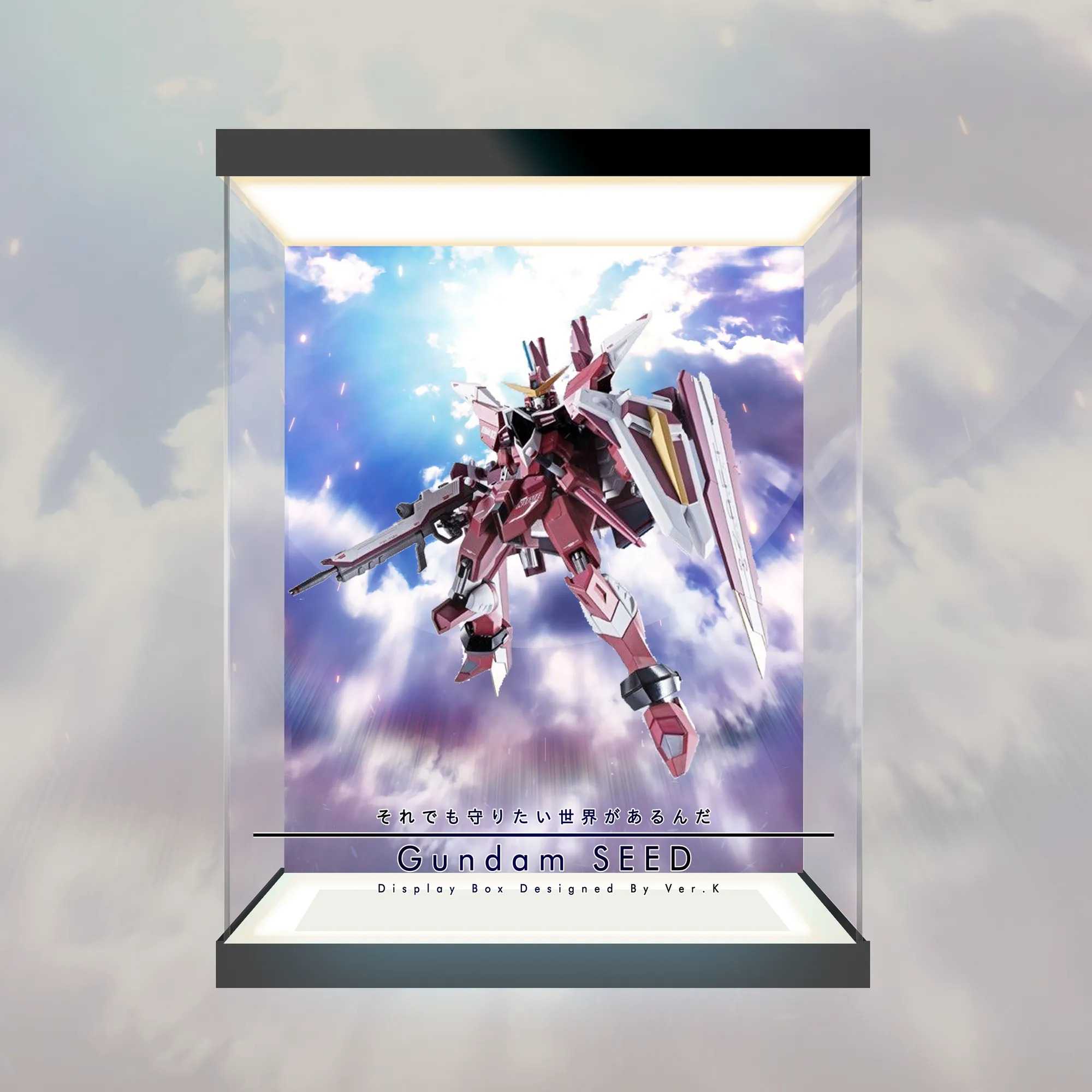 【AOWOBOX】1/100 鋼彈 Gundam Seed 系列 天空ver 通用主題展示盒