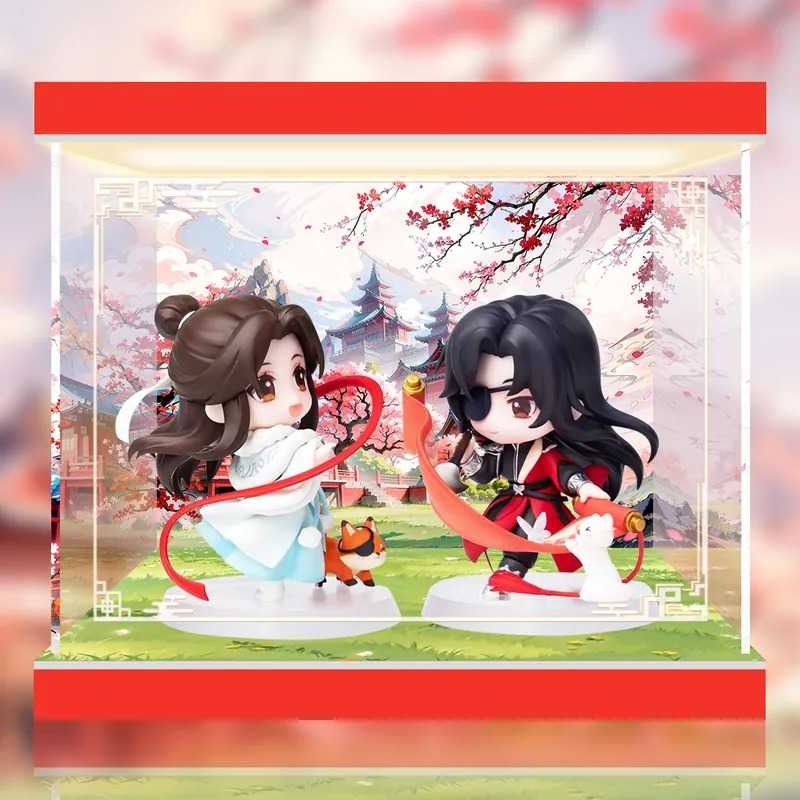 擎蒼工作室 天官賜福 謝憐&花城 飛花千結模型公仔主題展示盒【AOWOBOX】