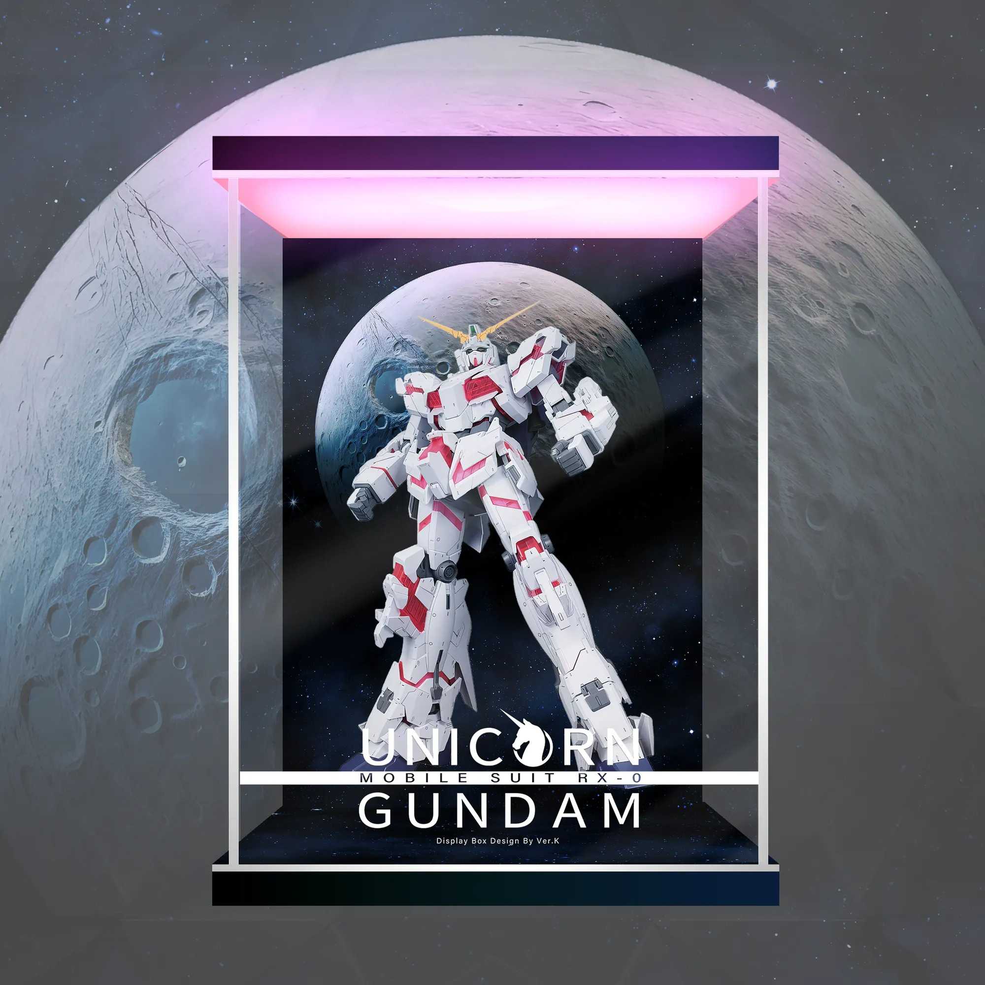 【AOWOBOX】Bandai Mega Gundam 機動戰士 1/48 UNICORN 獨角獸鋼彈 專屬展示盒