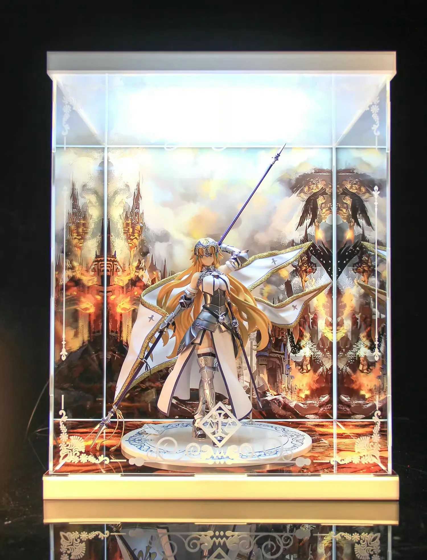 【AOWOBOX】FLare Fate / Grand Order FGO Ruler 聖女貞德 第三再臨 公仔專屬展示盒