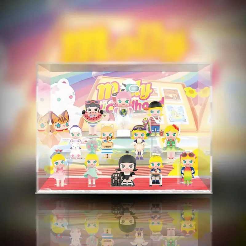 [AOWOBOX] Pop Mart 泡泡瑪特 Molly 我的小時候 系列 盲盒主題展示盒