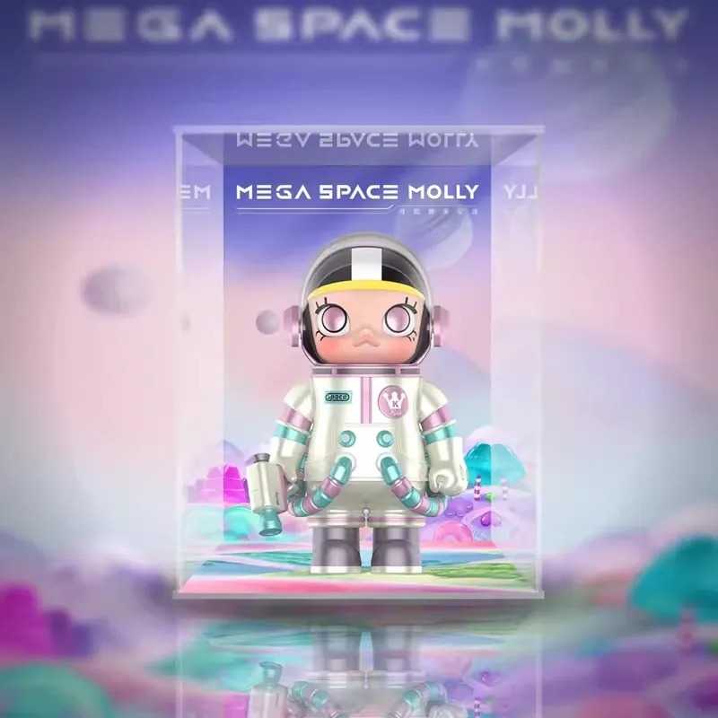 【AOWOBOX】Pop Mart 泡泡瑪特 MEGA SPACE MOLLY 400% Jelly Beans 公仔 專屬展示盒