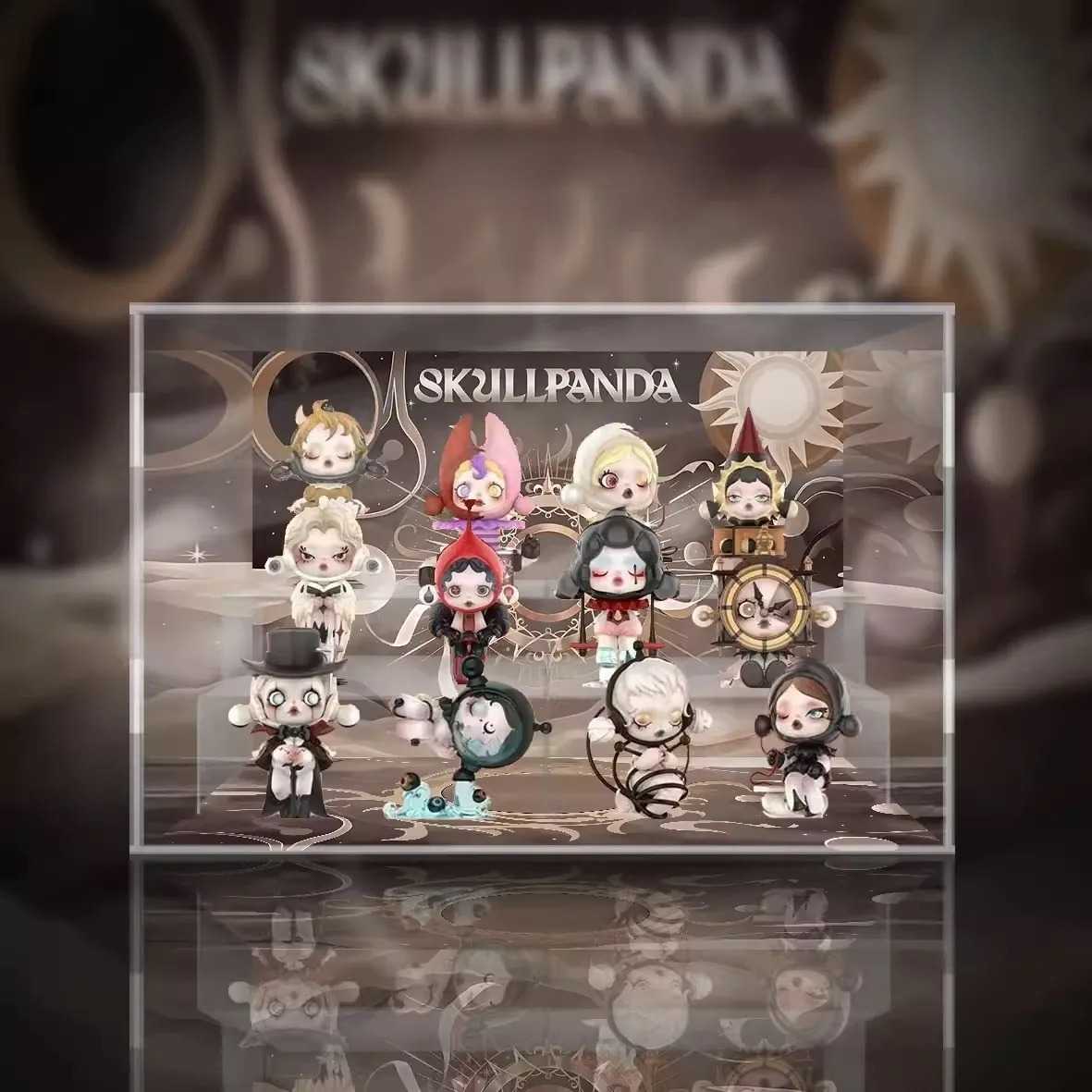 【AOWOBOX】Pop Mart 泡泡瑪特 SKULLPANDA 漫相集 系列 盲盒公仔專屬展示盒