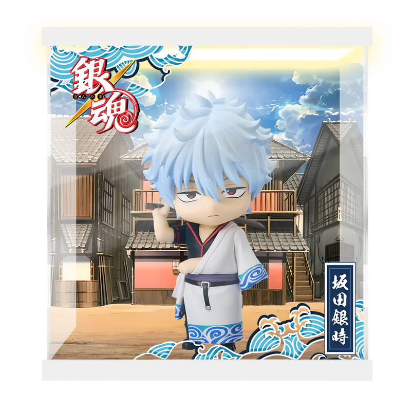 AOWOBOX]GSAS 黏土人銀魂坂田銀時公仔主題展示盒- 艾窩玩具（aowotoys
