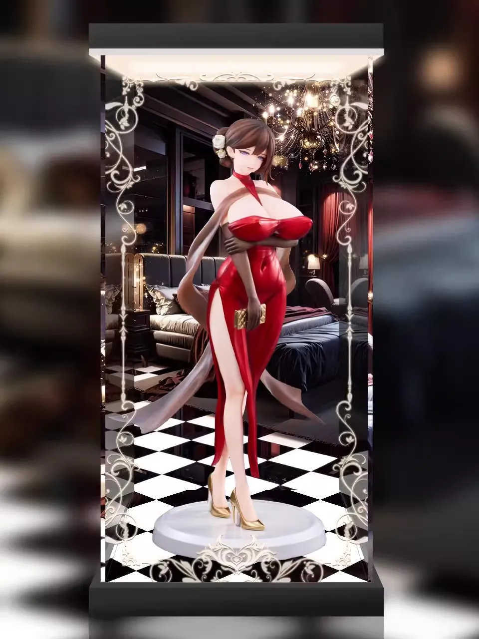 [AOWOBOX] Hobby·sakura 妻子 公仔 主題展示盒
