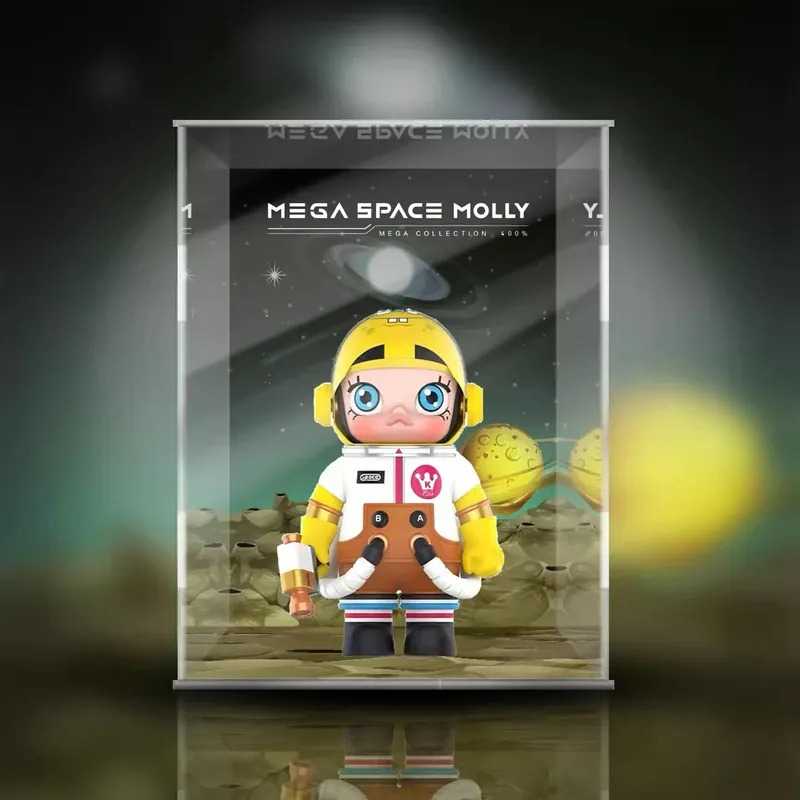 【AOWOBOX】Pop Mart 泡泡瑪特 MEGA SPACE MOLLY 400% 海綿寶寶 公仔專屬展示盒