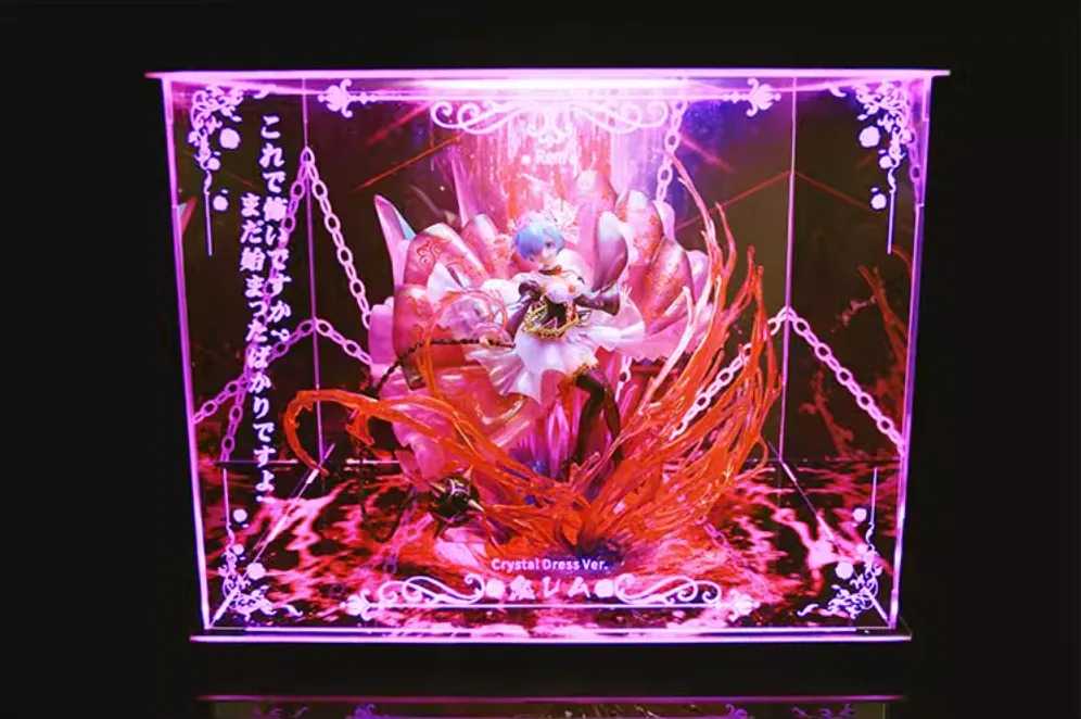 【AOWOBOX】EStream Re:從零開始的異世界生活 1/7 鬼雷姆 Crystal Dress ver 公仔專屬展示盒