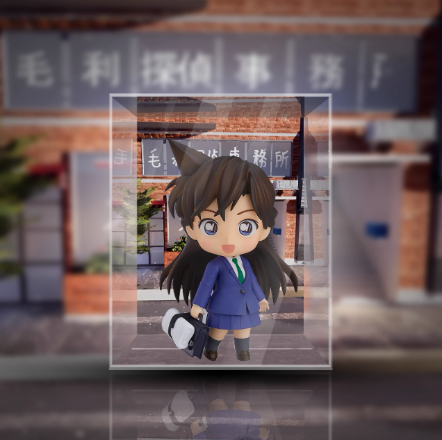 [AOWOBOX] GSC 黏土人 名偵探柯南 毛利蘭 主題展示盒