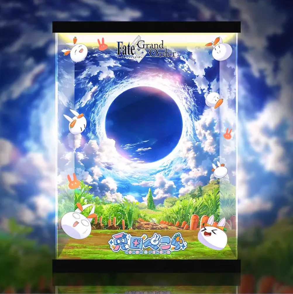 【AOWOBOX】Aniplex Hololive X FGO 兔田佩克拉 X 瑪修 基利艾拉特 主題展示盒