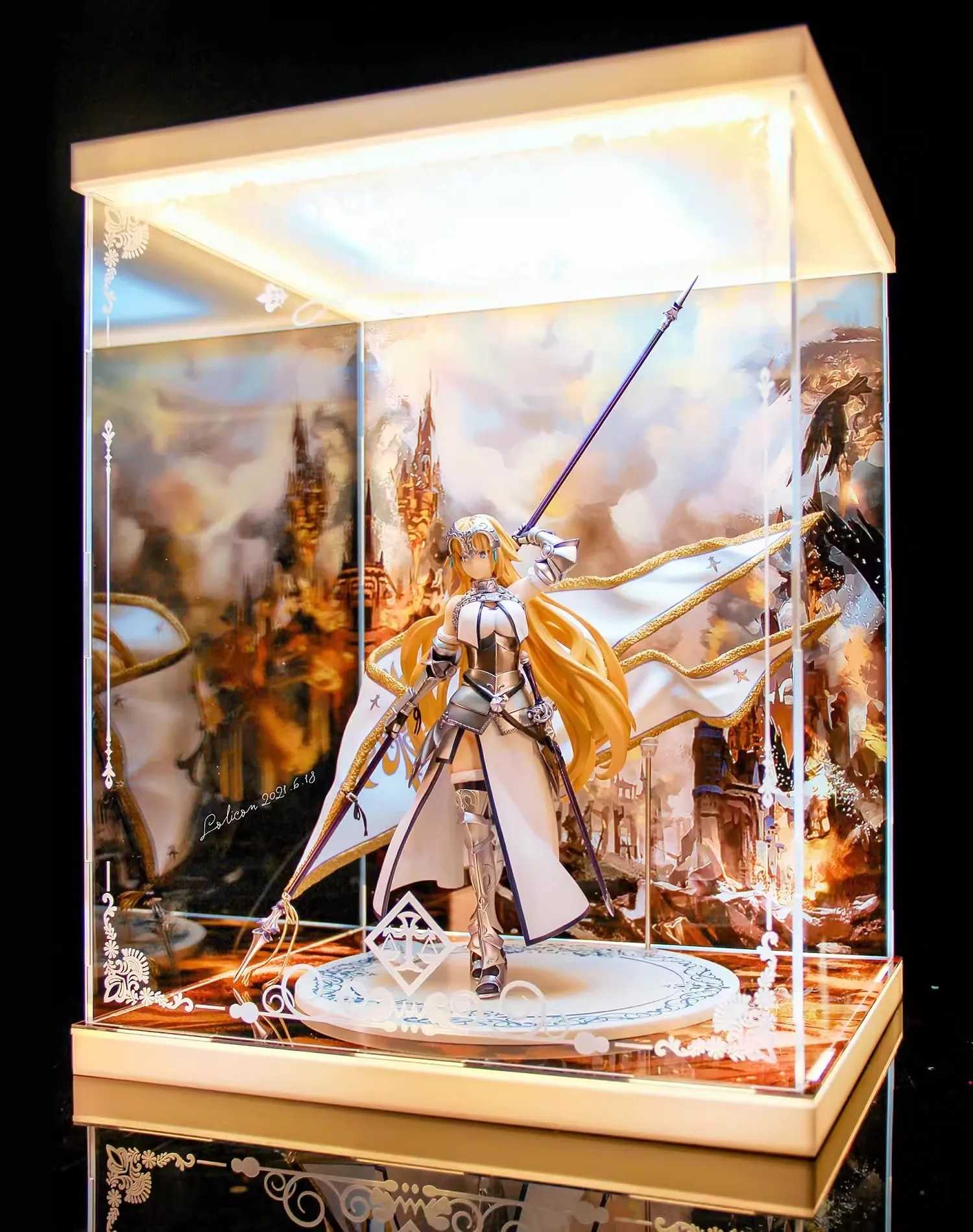 【AOWOBOX】FLare Fate / Grand Order FGO Ruler 聖女貞德 第三再臨 公仔專屬展示盒