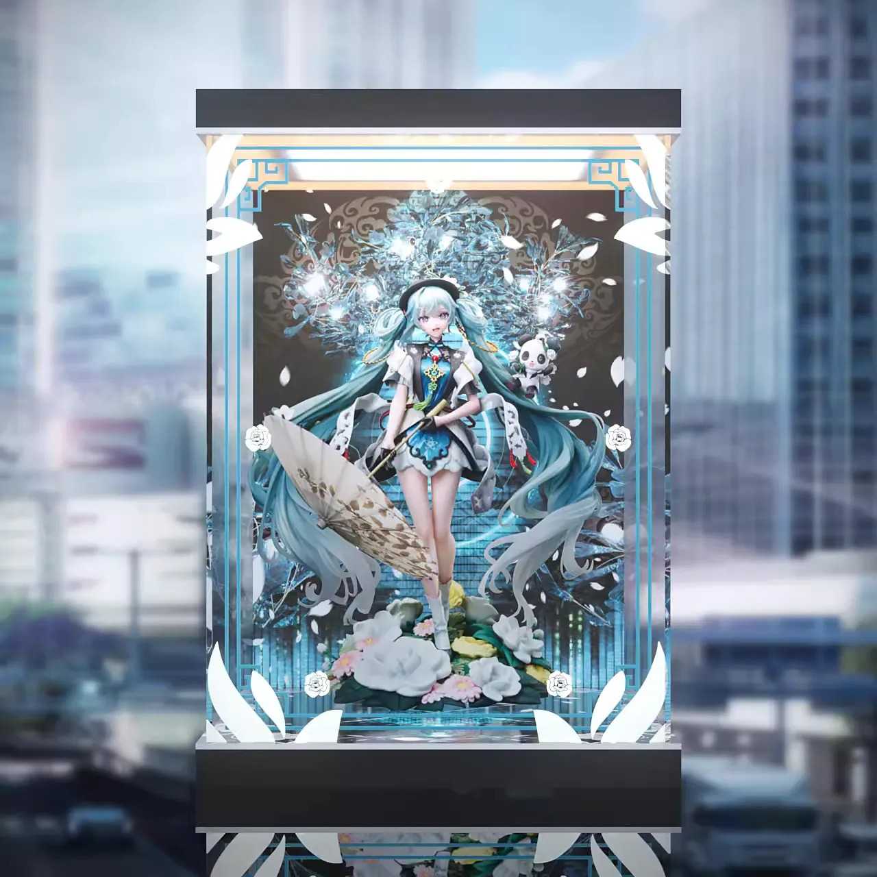 【AOWOBOX】FuRyu F:NEX 初音 1/7 初音未來 MIKU WITH YOU 2021 ver 公仔專屬展示盒